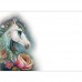 DUTCH LADY DESIGNS GREETING CARD Floral Horse 4